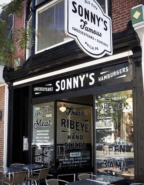 Sonny's Cheesesteaks in Old City Philadelphia