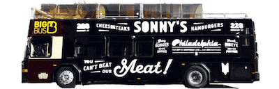 Sonny's Cheesesteak Big Bus